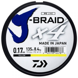 Плетеный шнур Daiwa J-BRAIDX4 0.29мм