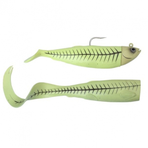 Джиг оснащенный Savage Gear Cutbait Herring Kit (Зеленый glow) 460гр