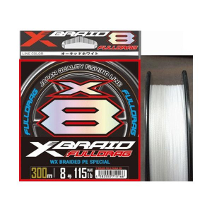 Шнур плетеный YGK X-BRAID Full Drag X8 #4 (300м)