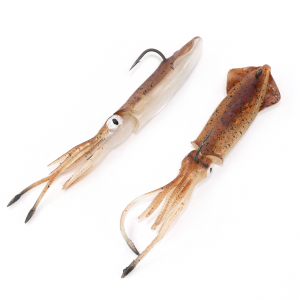 Октопус Savage Gear 3D Swim Squid 125мм 25гр (Красный Коричневый)