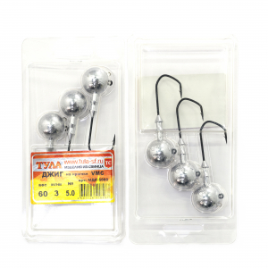 ТУЛА Джиг на крючке VMC №5/0 (30гр)