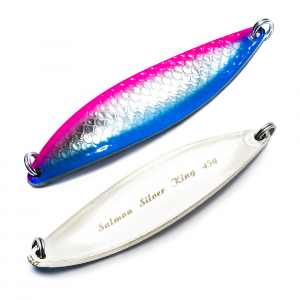 Блесна Salmon Серебристый King 37g цвет 04