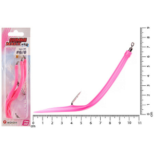 Оснастка HIGASHI Gummi Makk rig SB2 #06 Розовый (#12-0)