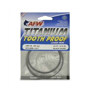 Поводковый материал AFW Титановый Tooth Proof (100lb)